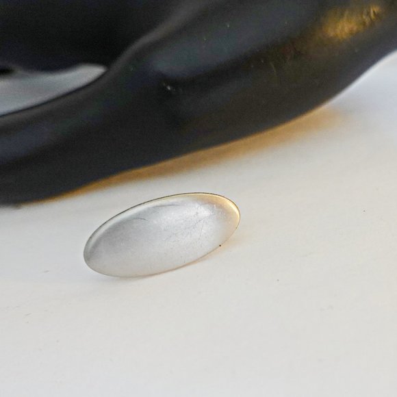 Swank Silver Tie Clip Clasp - Picture 1 of 2